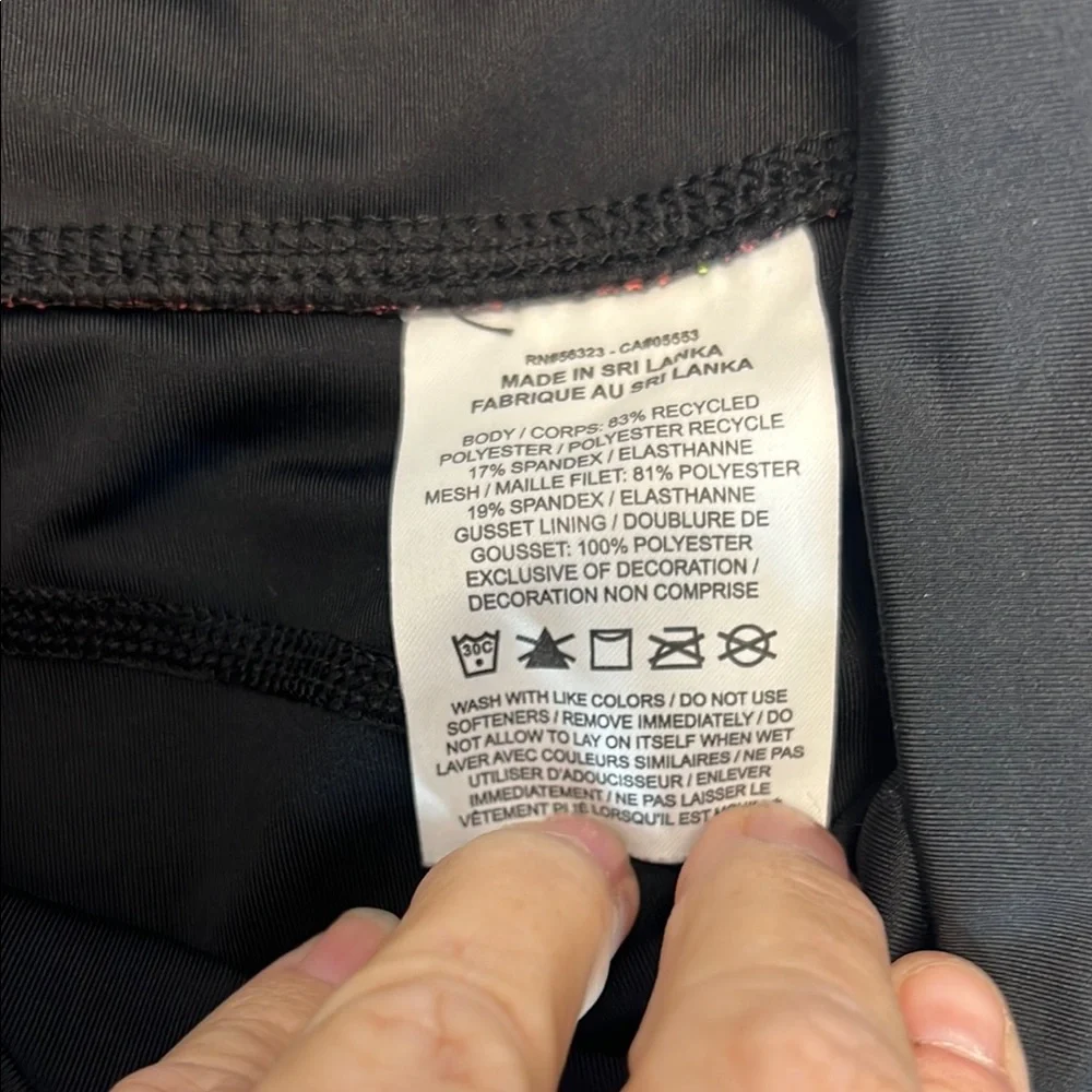 Nike Black & orange Leggings‎